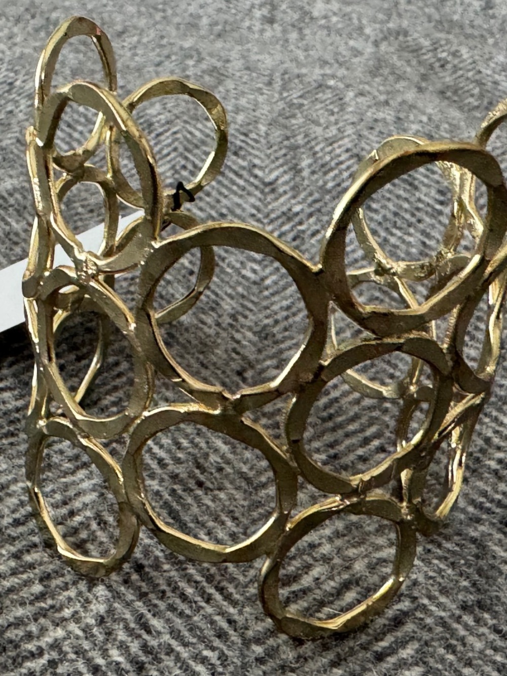 NWT, FRANCE LUXE- L, ERICKSON, YVETTE LINK CUFF BRACELET